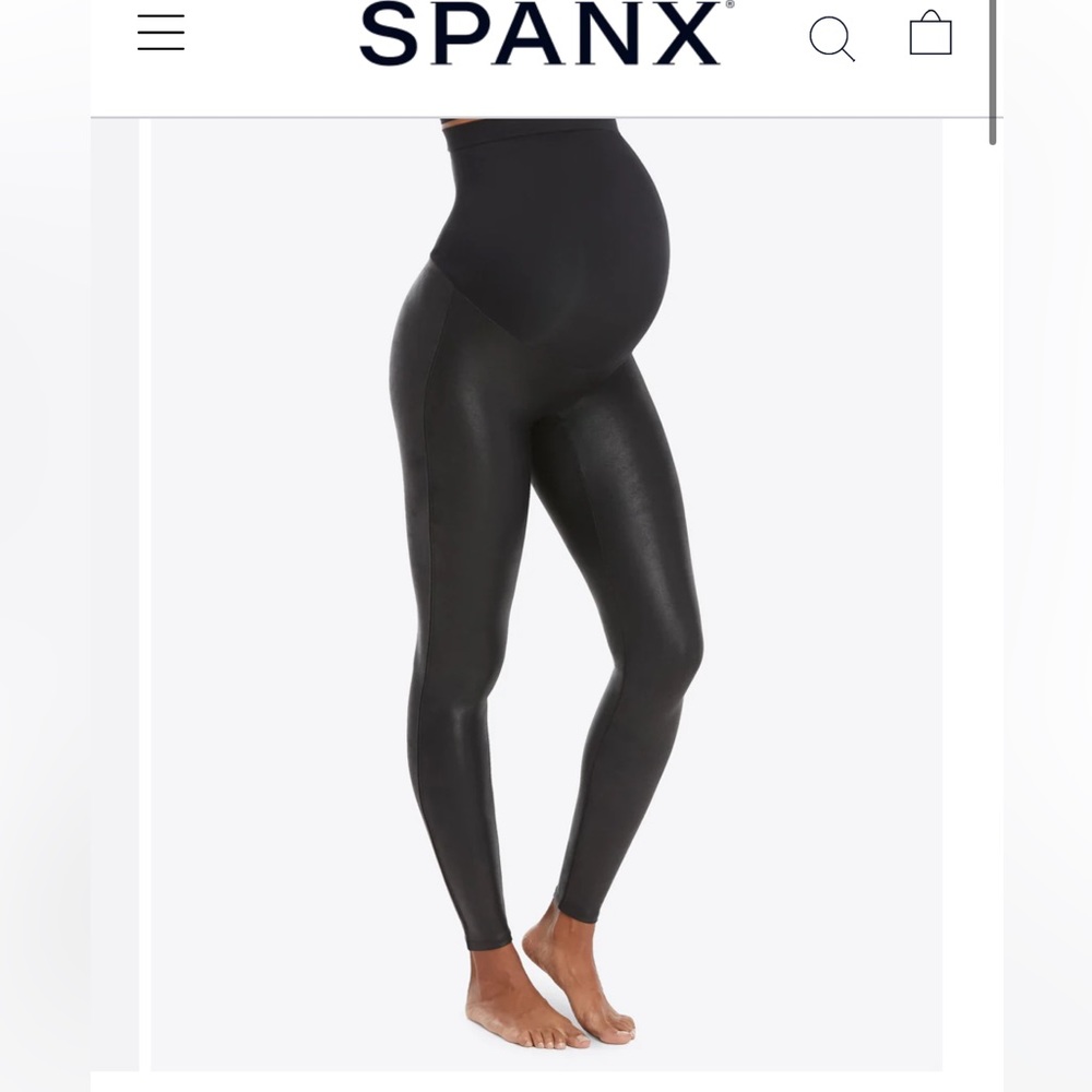 Spanx Mama Faux maternity Leggings